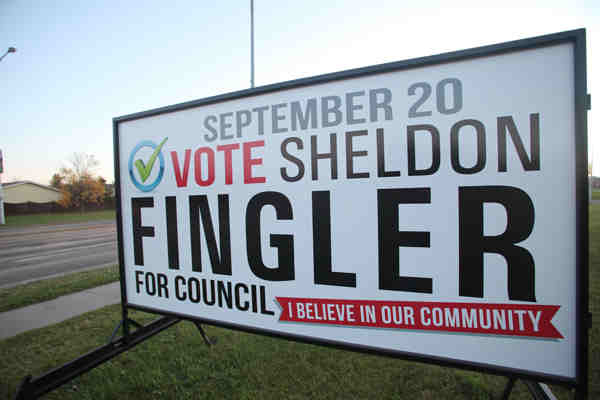 Sherwood Park Mobile Sign