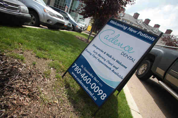 Sherwood Park Mobile Sign