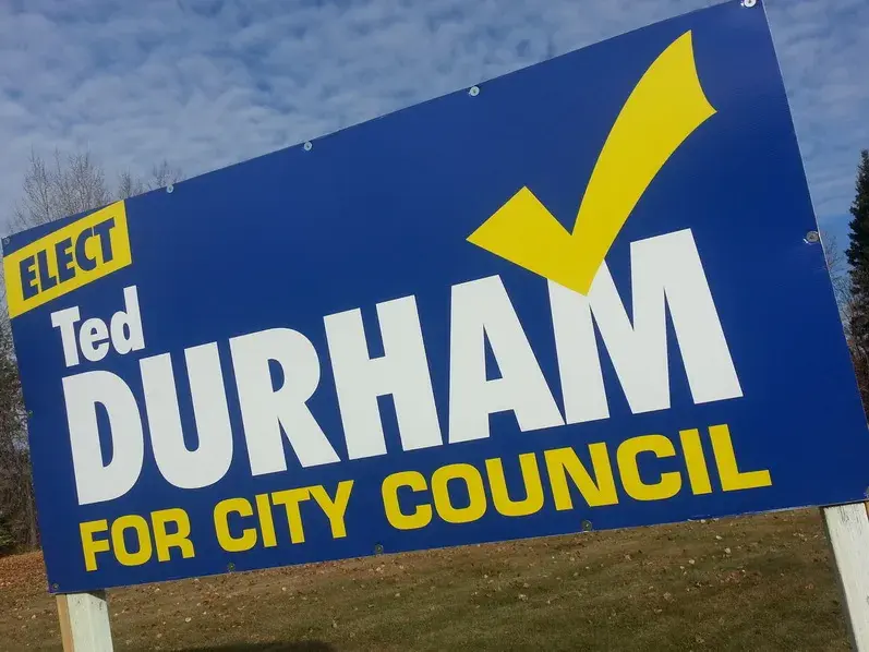 Sherwood Park Election Signs